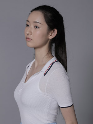 王玉雯薄透裙定妆照
